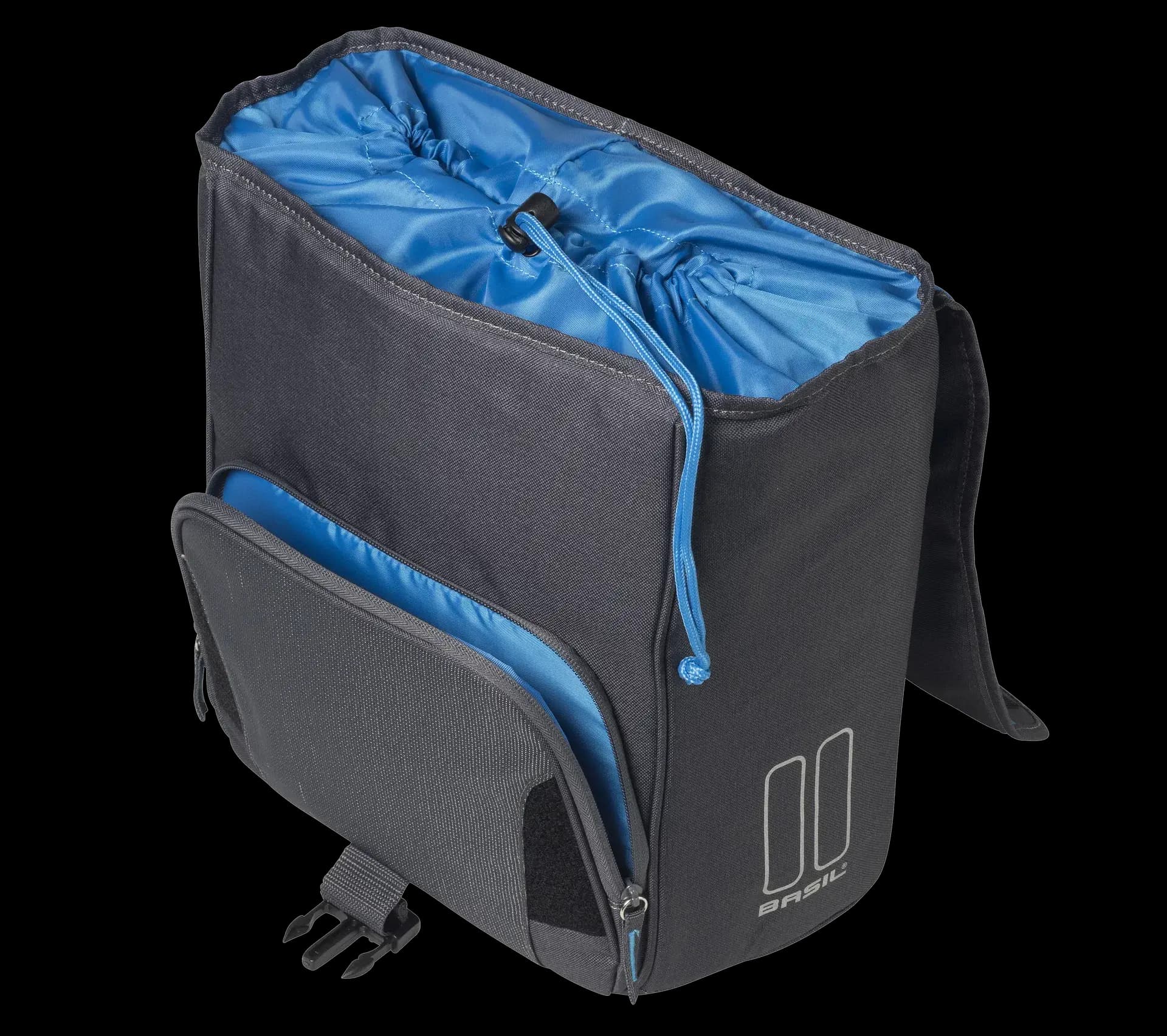 Basil Commuter graphit Gepäckträgertasche - Alternative Ansicht