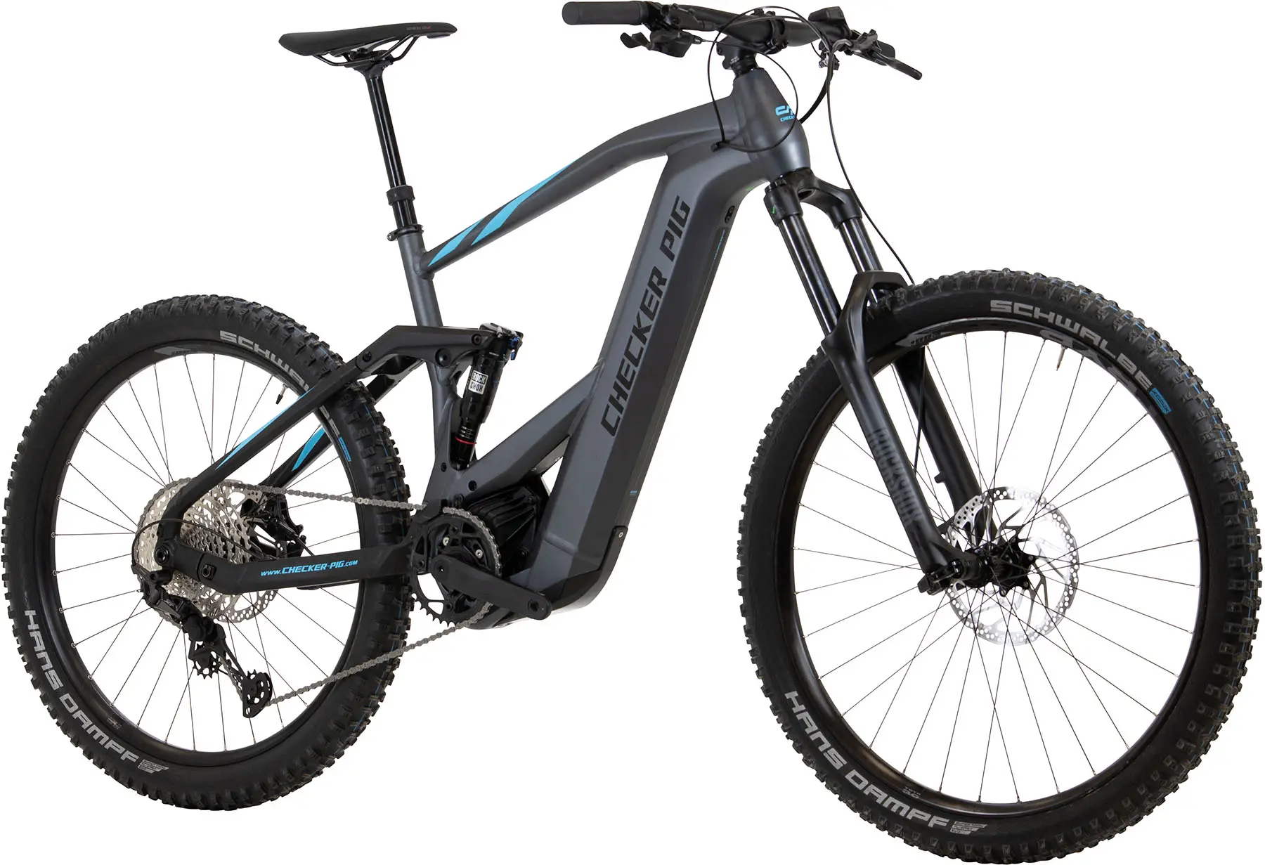 Checker Pig Actice Pig Pro 29 Fully 12-Gang 750Wh anthrazit E-MTB - Alternative Ansicht