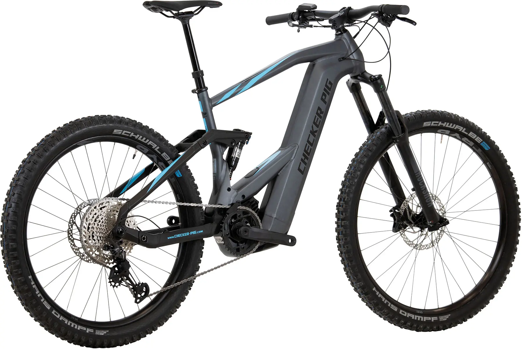 Checker Pig Actice Pig Pro 29 Fully 12-Gang 750Wh anthrazit E-MTB - Alternative Ansicht