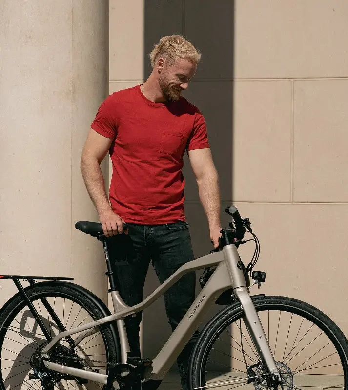 VELO DE VILLE REVO-C 10-Gang 600 Wh crystal pearl E-Trekkingbike - Alternative Ansicht