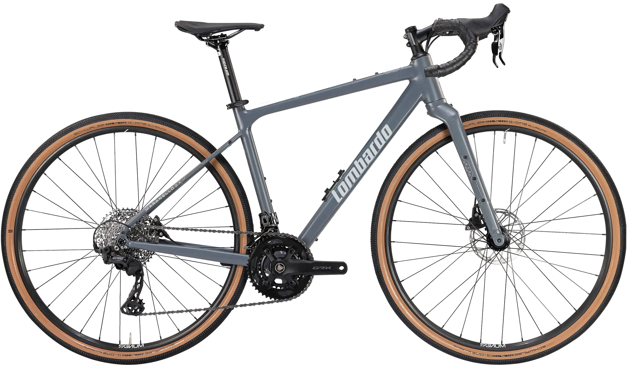 Lombardo Maranello 2x grey/silver Gravelbike - Bild 1