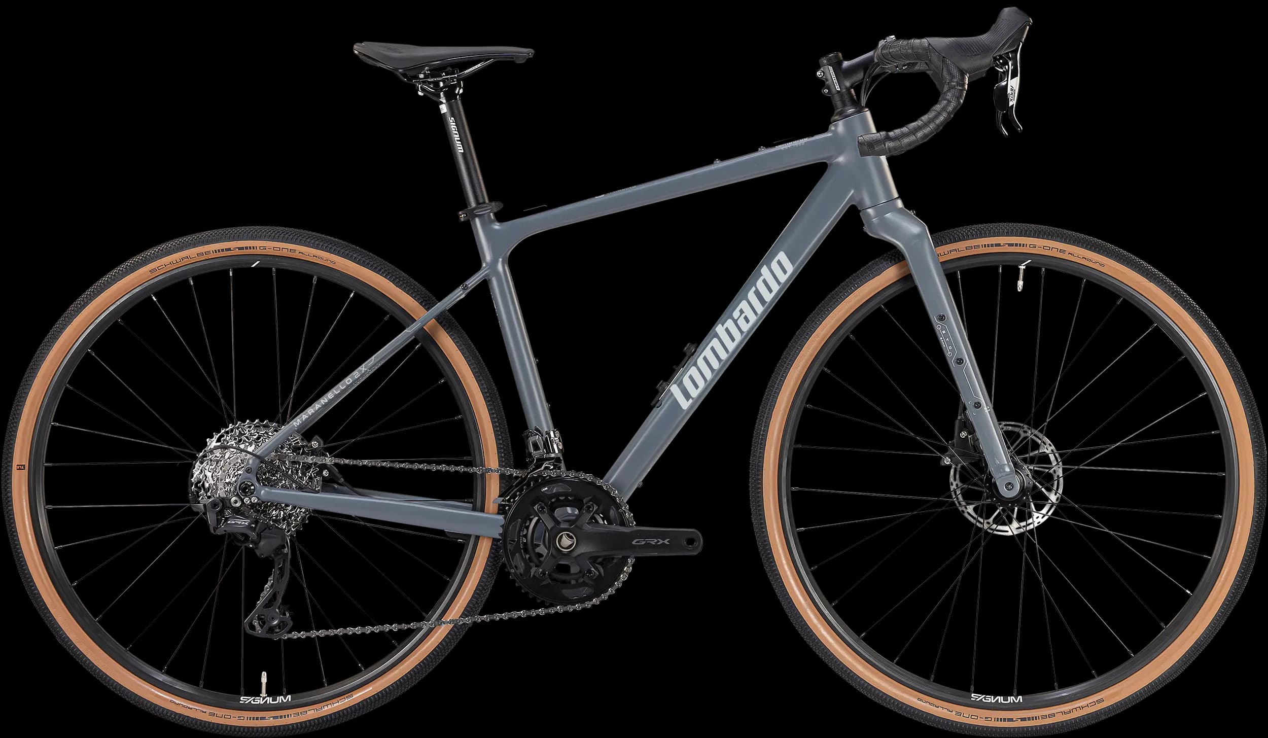 Lombardo Maranello 2x grey/silver Gravelbike - Bild 1