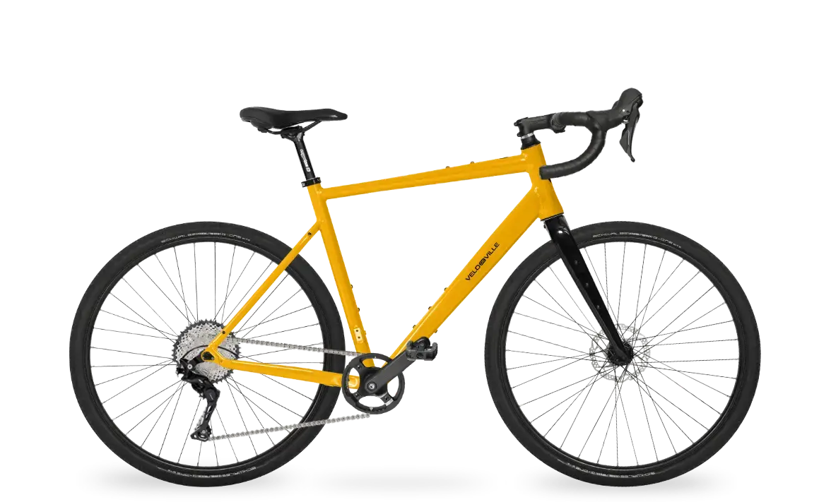 VELO DE VILLE G400 GRX-600 yellow glanz Gravelbike - Bild 1