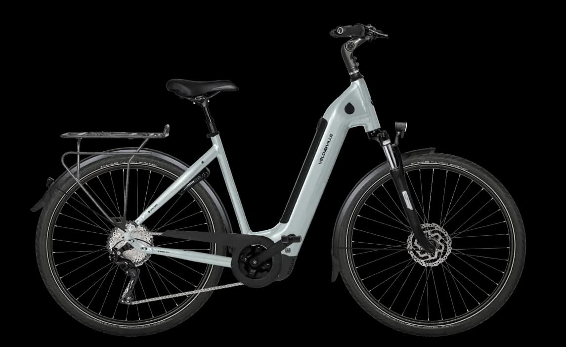 VELO DE VILLE AEB 990 SMART- 11 Gang 625 Wh ice blue glanz E-Trekkingbike - Bild 1