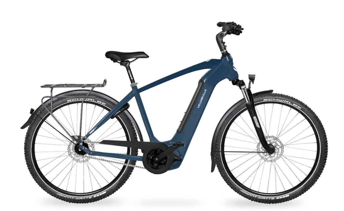 VELO DE VILLE SEB990 SMART SMOOTH Enviolo TR Schaltung 625Wh night blue matt E-Trekkingbike - Bild 1